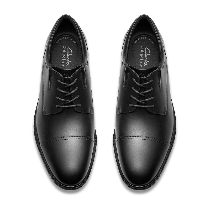 Clarks Steadwell Mens Cap Closed Toe Oxford Shoes