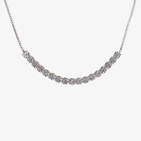 Sparkle Allure Light Up Box Womens Pink Cubic Zirconia Pure Silver Over Brass Round 3-pc. Jewelry Set