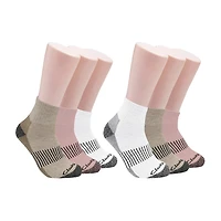 Clarks Womens 6 Pair Low Cut Socks