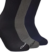 Clarks Mens 6 Pair Crew Socks
