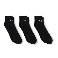 Nike Everyday Cushioned Unisex Adult Multi-Pack Pair Quarter Ankle Socks
