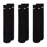 Nike Everyday Cushioned Unisex Adult 3 Pair Crew Socks
