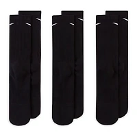 Nike Everyday Cushioned Unisex Adult 3 Pair Crew Socks