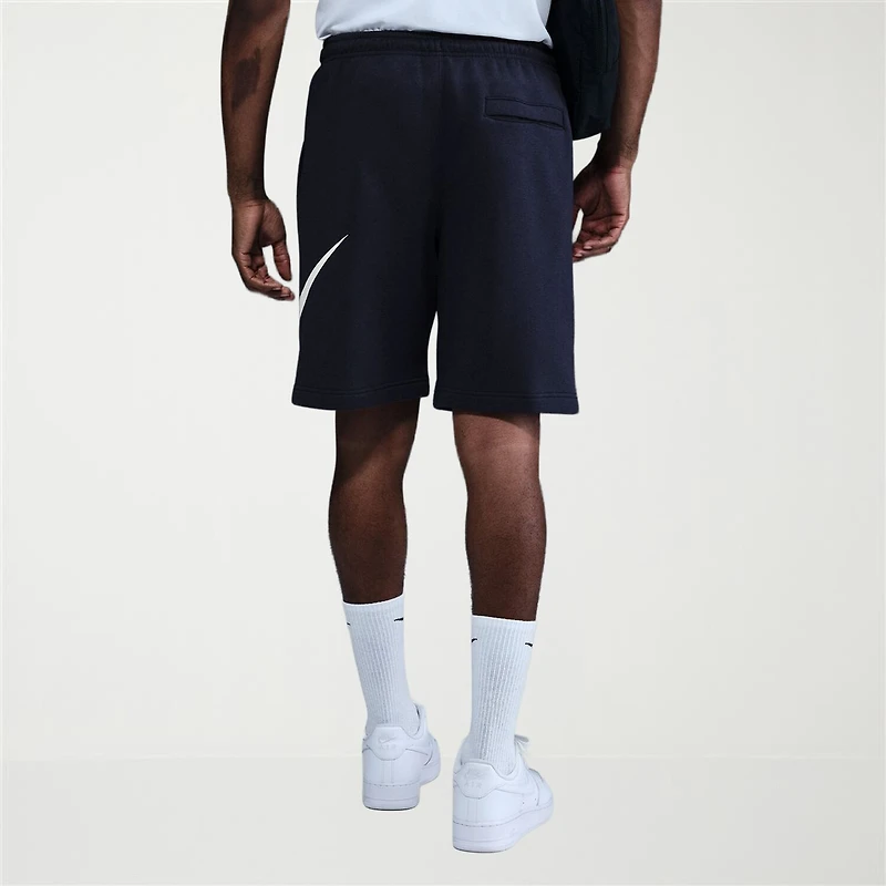 Nike Club Fleece Mens Mid Rise 11" Basketball Short