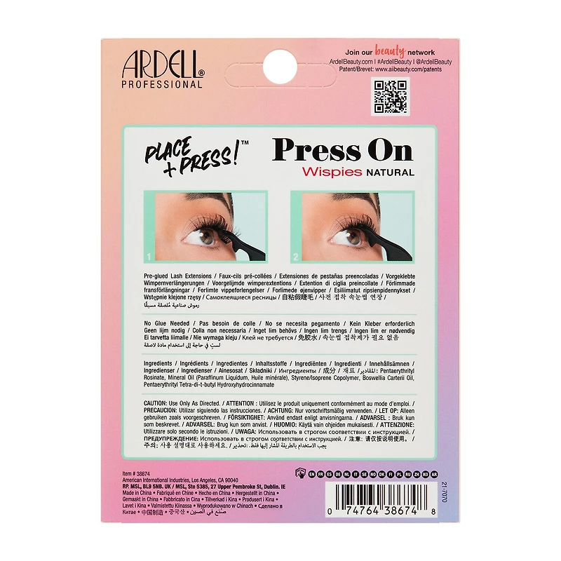 Ardell Press On Wispies Natural