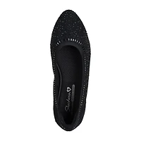 Skechers Cleo 2.0 Mesmerizing Nights Womens Round Ballet Flats