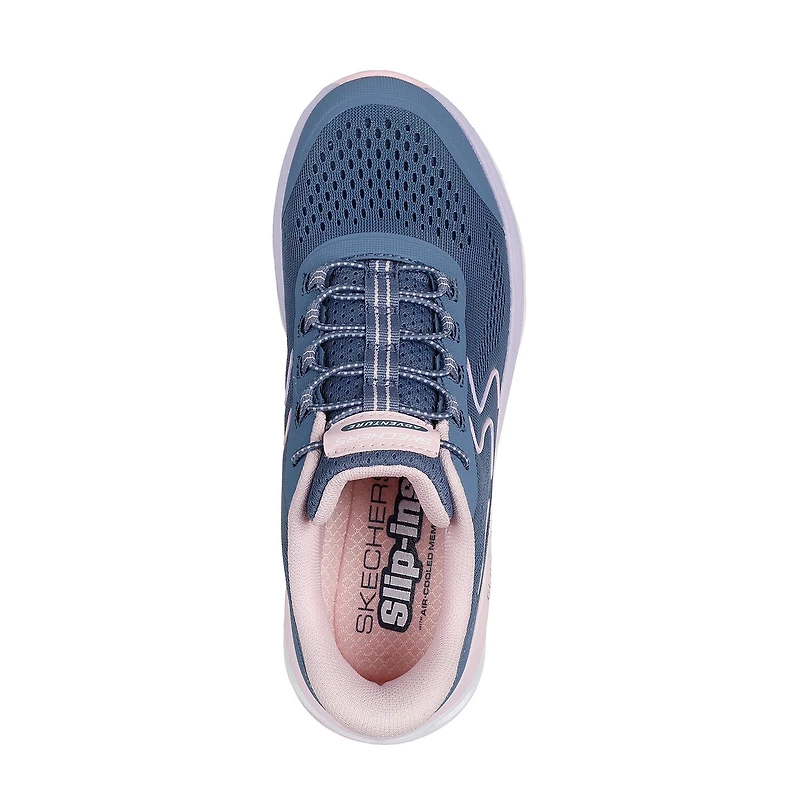 Skechers Hands Free Slip-Ins Glide-Step Sole Womens Slip-On Walking Shoes