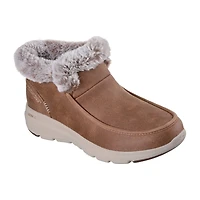 Skechers Hands Free Slip-Ins Womens Glacial Ultra Flat Heel Chukka Boots