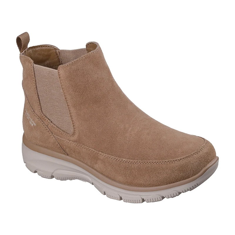 Skechers Hands Free Slip-Ins Womens Easy Going Casual Icon Flat Heel Chelsea Boots