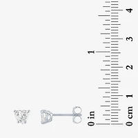 ( E-F/Si1-Si2 ) 1/2 CT. T.W. Lab-Grown Diamond 10K Gold 5.1mm Heart Stud Earrings