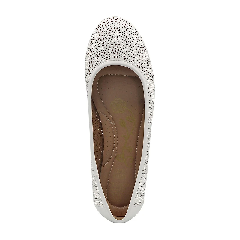 Mootsies Tootsies Cluke Womens Round Closed Toe Ballet Flats