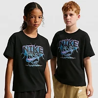 Nike Big Kid Unisex Crew Neck Short Sleeve Regular Fit Graphic T-Shirt