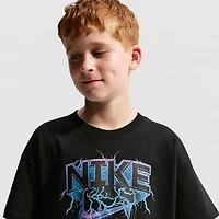 Nike Big Kid Unisex Crew Neck Short Sleeve Regular Fit Graphic T-Shirt
