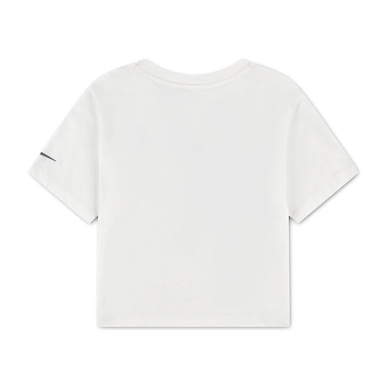 Nike Little Girls Crew Neck Short Sleeve Regular Fit Graphic T-Shirt