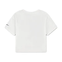 Nike Little Girls Crew Neck Short Sleeve Regular Fit Graphic T-Shirt