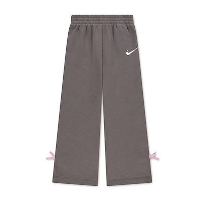 Nike Little Girls Straight Regular Fit Fleece Pull-On Pant