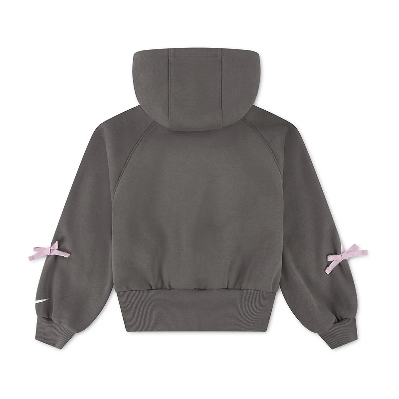Nike Little Girls Long Sleeve Fleece Active Hoodie