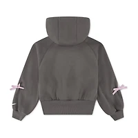 Nike Little Girls Long Sleeve Fleece Active Hoodie