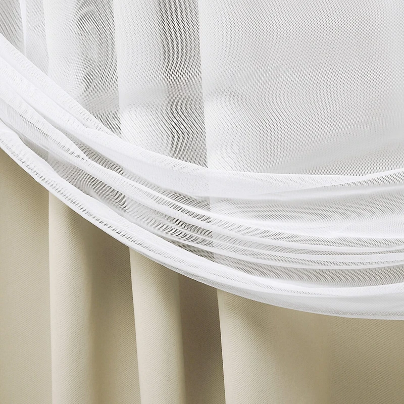 Exclusive Home Curtains Catarina Tab Top Room Darkening Set of 2 Curtain Panel