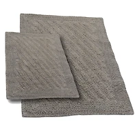 Castle Hill London Shooting Star Reversible 2-pc. Bath Rug Set