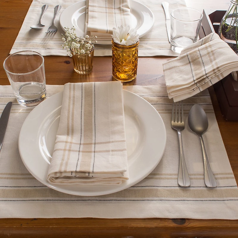 Design Import French Stripe 6-pc. Placemats