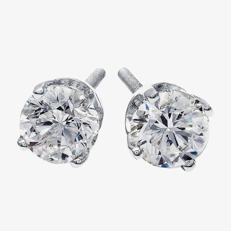 Premier Collection 1/4 CT. T.W. Natural Diamond Stud Earrings 14K Gold