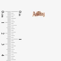 Personalized Name Script Earrings