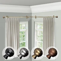 Rod Desyne Jaylin Corner 3/4 Adjustable Curtain