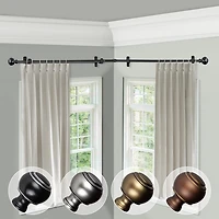 Rod Desyne Jaylin Corner 3/4 Adjustable Curtain