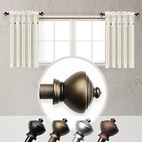 Rod Desyne (Set Of 2) Savannah 5/8 Adjustable Side Curtain