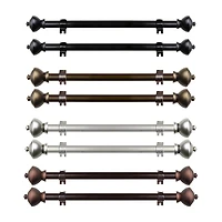 Rod Desyne (Set Of 2) Savannah 5/8 Adjustable Side Curtain