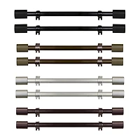 Rod Desyne (Set Of 2) Nora 5/8 Adjustable Side Curtain