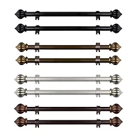 Rod Desyne (Set Of 2) Primrose 5/8 Adjustable Side Curtain