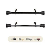 Rod Desyne (Set Of 2) Halldor 1 Adjustable Side Curtain