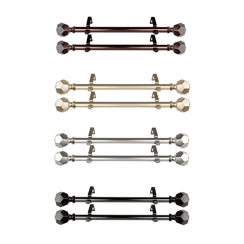 Rod Desyne (Set Of 2) Darden 1 Adjustable Side Curtain