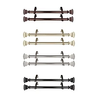 Rod Desyne (Set Of 2) Romeo 1 Adjustable Side Curtain