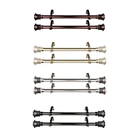 Rod Desyne (Set Of 2) Olympia 1 Adjustable Side Curtain