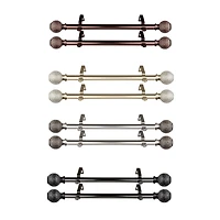 Rod Desyne (Set Of 2) Bala 1 Adjustable Side Curtain