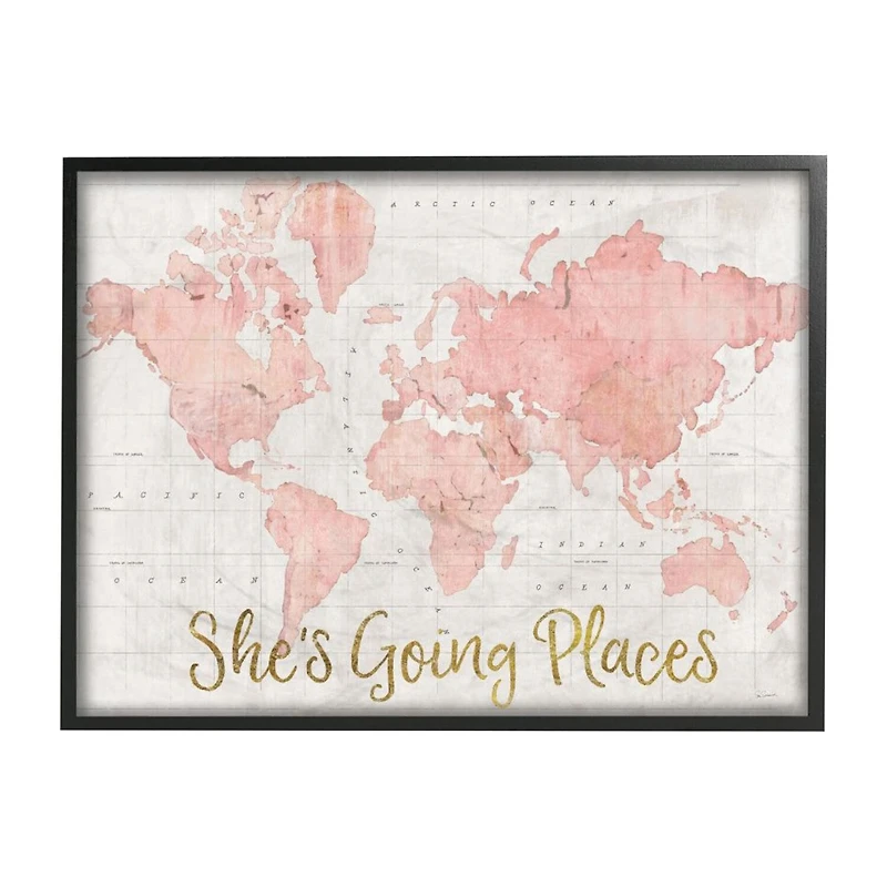 24''X30'' She's Going Places Print