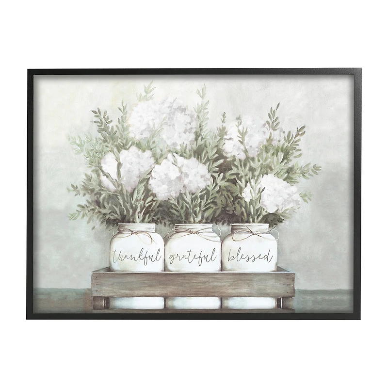 24''X30'' Pristine Hydrangea Print