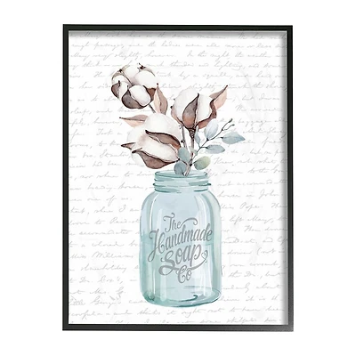 24''X30'' Handmade Soap Jar Print