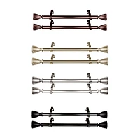 Rod Desyne (Set Of 2) Ayla 1 Adjustable Side Curtain