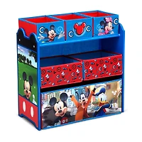 Disney Mickey Mouse 6-Cubby Toy Organizer