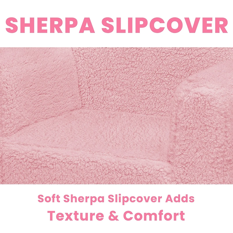 Sherpa Kids Foam Chair