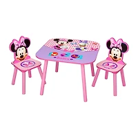 Disney Minnie Mouse Kids Table and Chair Set