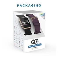 Q7 Unisex Adult Black Smart Watch Q72s01a-G63
