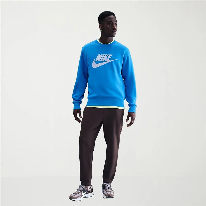 Nike Mens Crew Neck Long Sleeve Big and Tall Sweatshirt