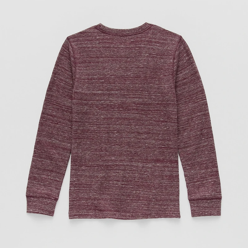 Thereabouts Little & Big Kid Boys Crew Neck Long Sleeve Regular Fit Thermal Top