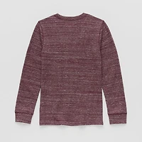 Thereabouts Little & Big Kid Boys Crew Neck Long Sleeve Regular Fit Thermal Top