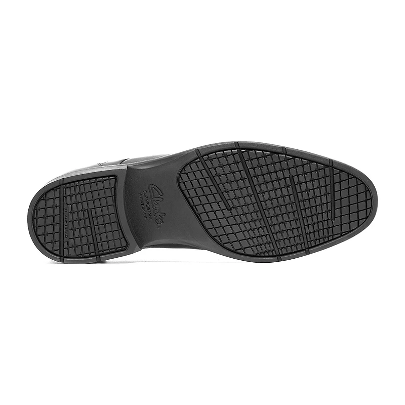 Clarks Steadwell Step Mens Round Closed Toe Slip-On Shoe